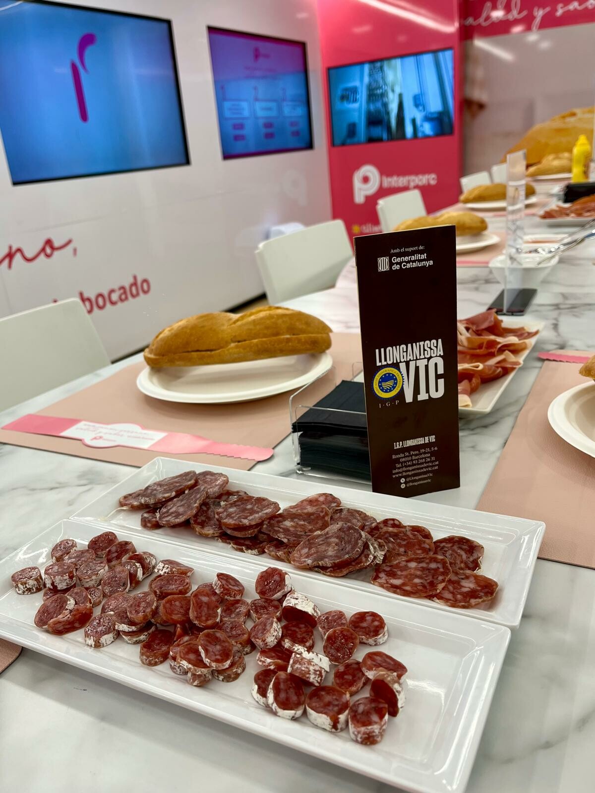 Nuestro Salchichón presente en La Ruta del Bocadillo de Jamón Serrano de INTERPORC