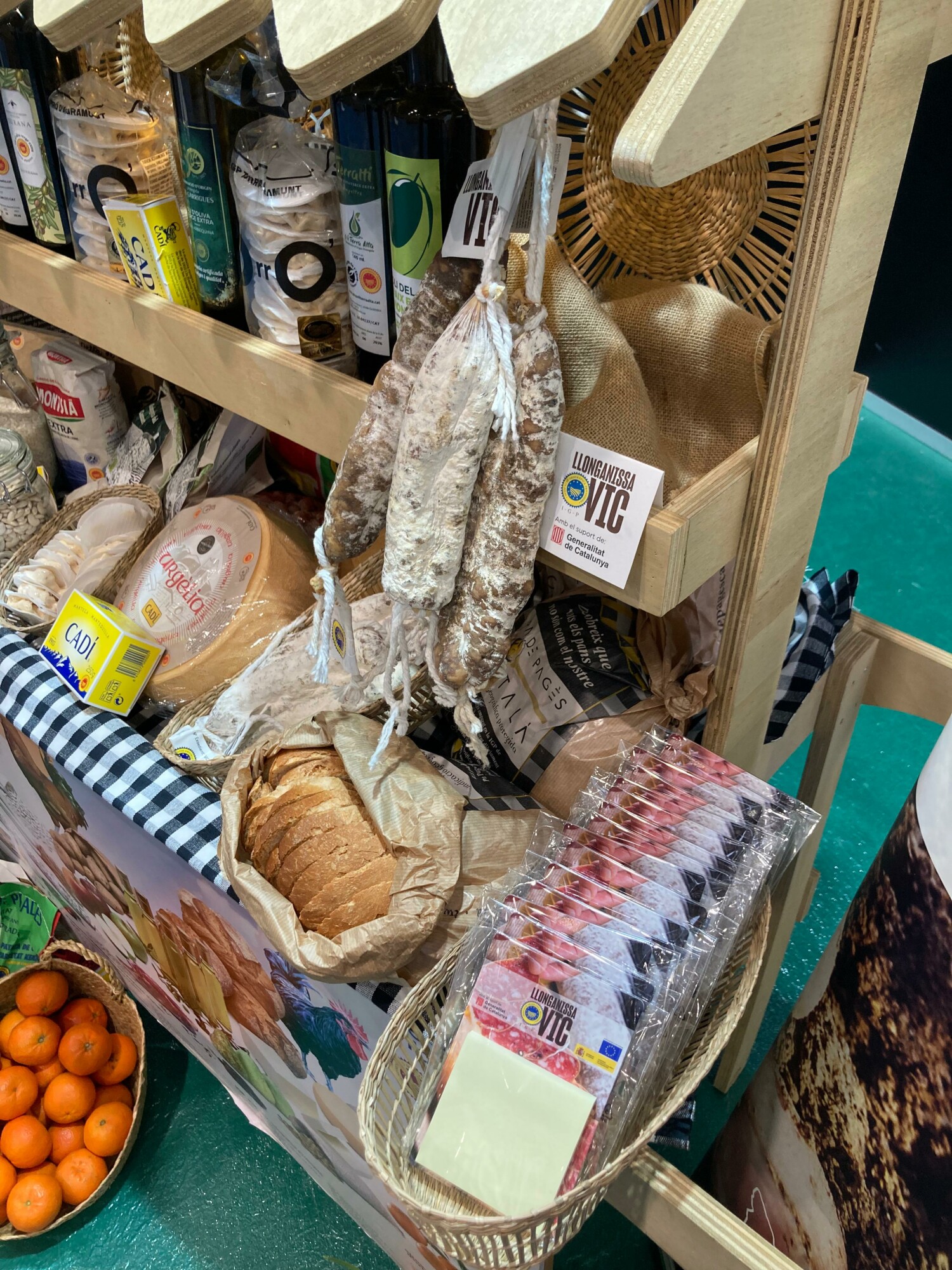 La Llonganissa de Vic a la Fira de l'Oli i la Mediterrània de Santa Bàrbara