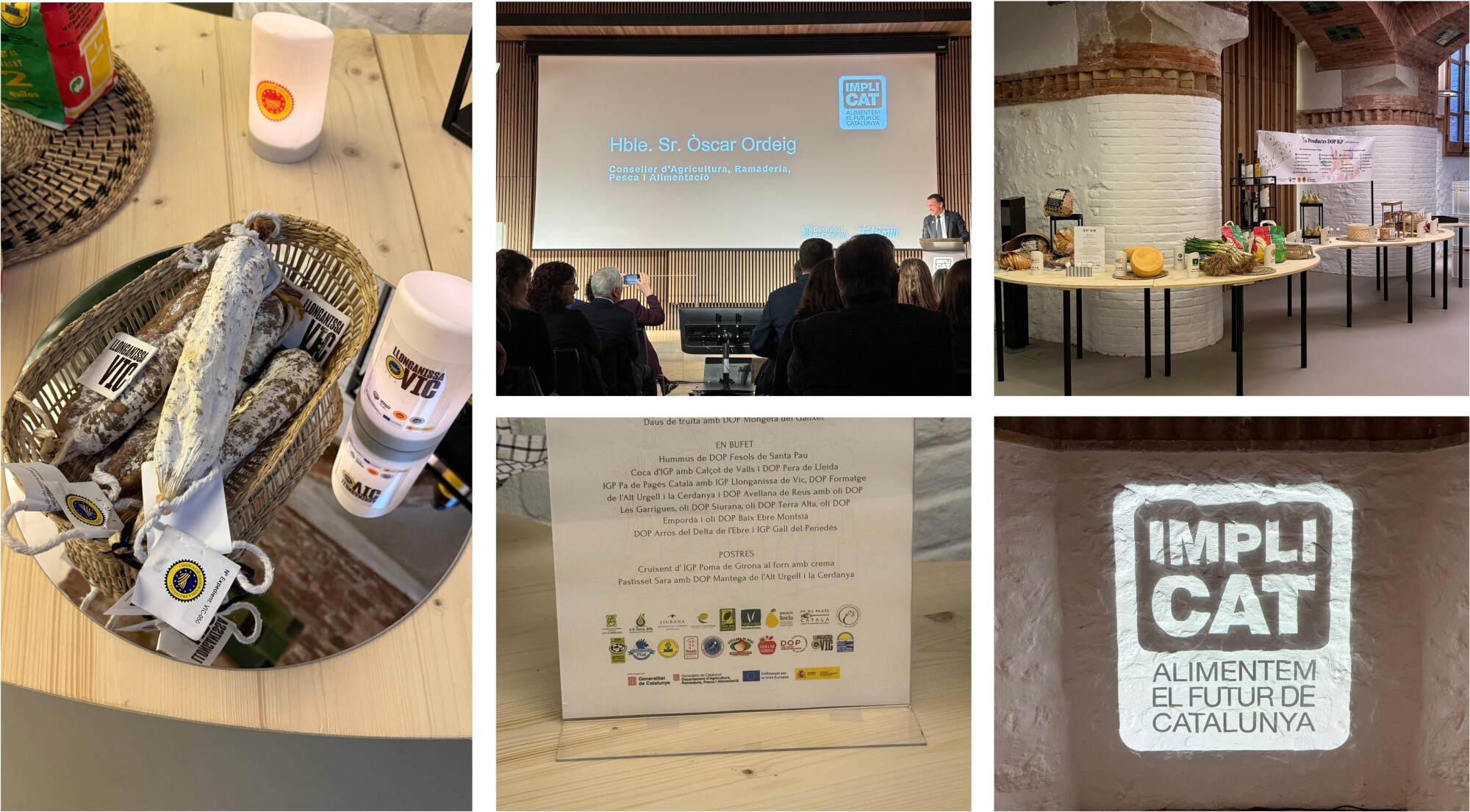 Llonganissa de Vic col·labora en la presentació de la marca IMPLICAT