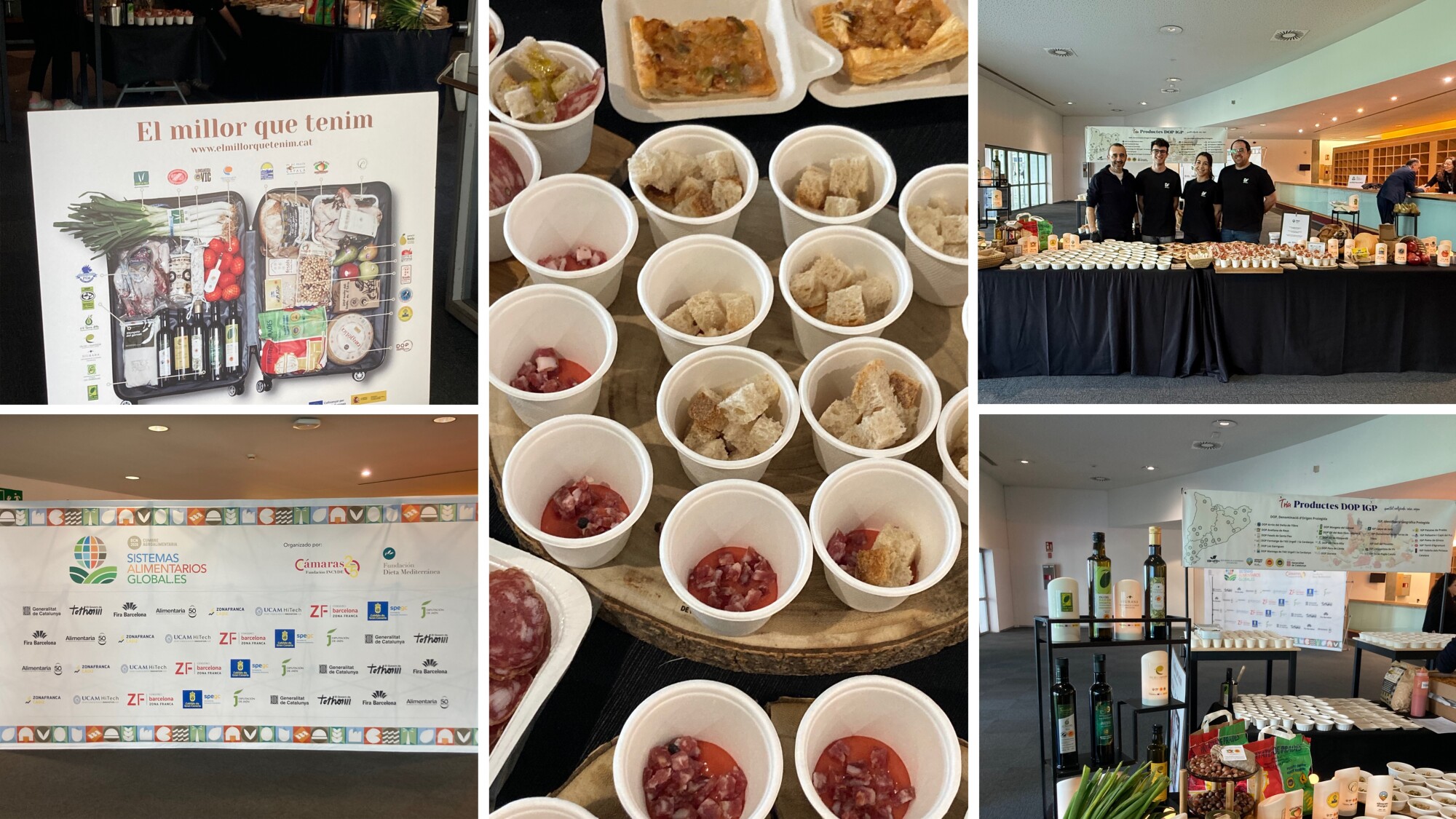 Presents a la II Cimera Agroalimentària a la fira Alimentaria