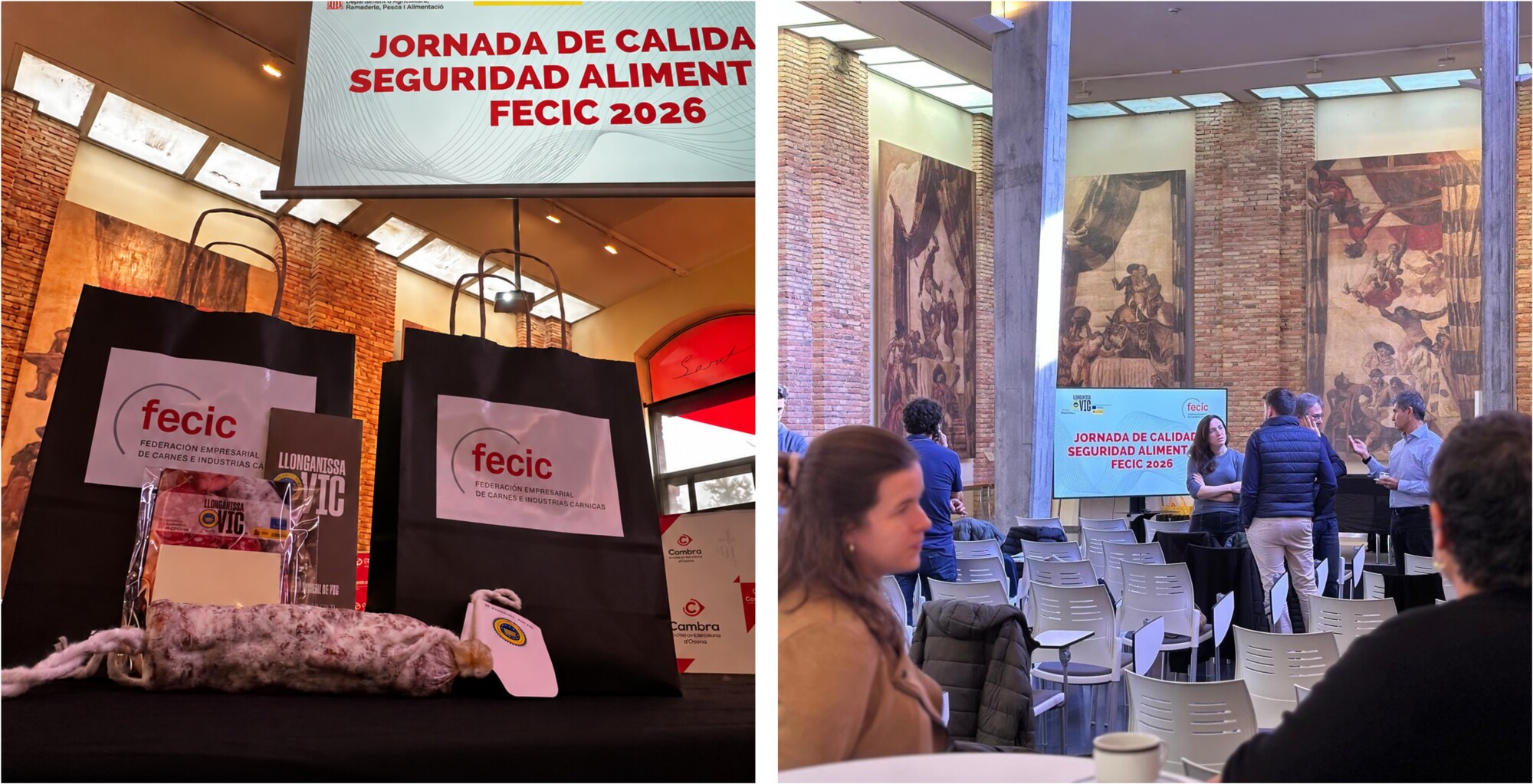 Col·laborem amb la Jornada de Qualitat i Seguretat Alimentària de FECIC